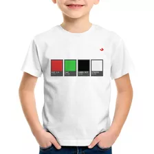 Camiseta Infantil Music Color Guide Camisa