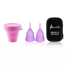 2 Copa Menstruales Aneer + Vaso Esterilizador + Estuche +adi