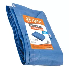 Lona Plastica Encerado Polietileno 6 X 3 Azul 100 Micras