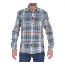 Camisa Super Tang Stone Wash Quiksilver