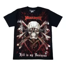 Playera Rock Megadeth Kill Is My Business 