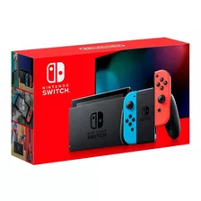 New Nintendo Switch Neon Lacrado Com Nfe