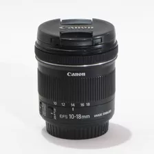 Canon Lente Ef-s 10-18mm F/4.5-5.6 Is Stm