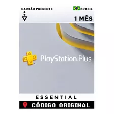 Cartao Psn Plus Essential 1 Mes Assinatura Brasil Gift Card