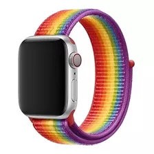 Pulseira Nylon Para Apple Watch 38mm 40mm 42mm 44mm Series 