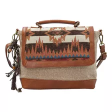 Cartera Textil Mujer Bianca Bag Café Rockford