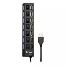 Knox Gear - Hub Usb Universal De 7 Puertos 2.0