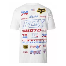 Camiseta Fox Blanca Talla Large Original