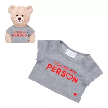 Polera Gris Tu Eres Mi Persona Build-a-bear