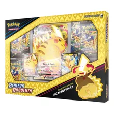 Box Pokémon Pikachu V-max - Realeza Absoluta Copag Original