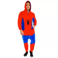 Pijama Macacão Pelúcia Homem Aranha Kigurumi - Original 