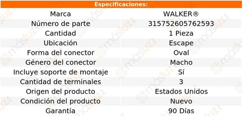 Sensor Posicin Cmp Escape Honda Element L4 2.4l 03/11 Foto 6