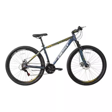 Bicicleta Mtb Aro 29 Aluminio Disco 21v Talla 17 Gris Best