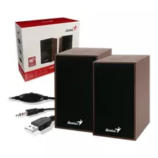 Parlantes Para Computador Genius Sp-hf180 Con Madera