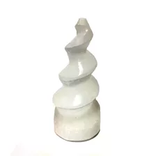 Selenita Torre De Espiral Cristal Pedra Natural 10cm Promoçã