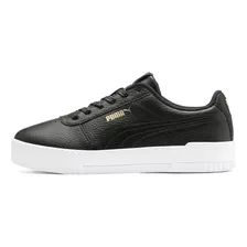 Tênis Feminino Puma Carina Lux Cor Puma Black/puma Black - Adulto 38 Br