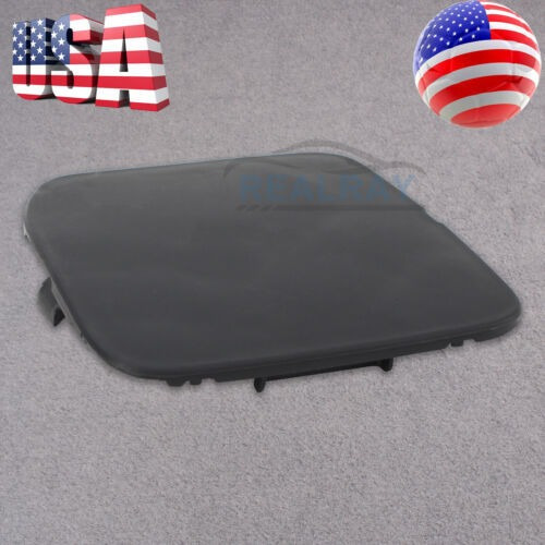 Black Front Bumper Tow Hook Cover Cap For Nissan Versa S Rrx Foto 2