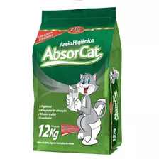 Areia De Argila Colosso Absorcat 12 Kg P/ Gatos