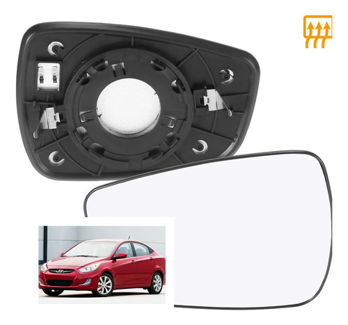 Luna Espejo Izquierda Compatible Hyundai Accent I25 2011-17 Foto 3