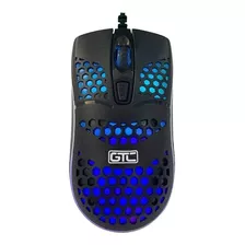 Mouse Optical Gtc Alta Precision Luces Gamer Led 1600 Dpi