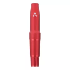 Kit Tattoo Pen Adapt Com Bateria Portátil - Vermelha