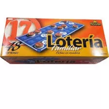 Loteria Familiar 48 Cartones Fichas Madera Playking