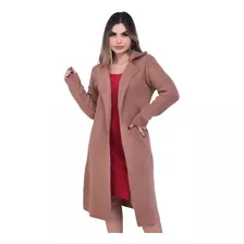 Sobretudo Feminino Longo Casaco De Frio Grosso Inverno Luxo