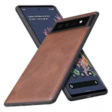 Funda De Google Pixel 6 De Nivel X, Funda De Cuero Anti-arañ