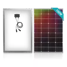 Serenelife Kit De Iniciacion De Panel Solar Monocristalino P