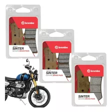 Jogo Pastilha De Freio Brembo Triumph Scrambler 1200xc 19-20