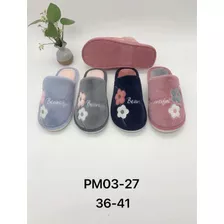 Pm03-27 Pantuflas De Mujer