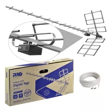 Full Antena Uhf Digital Jacare P/ Tv Pega 100 Km Com Visada