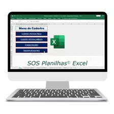 Planilha Cadastro De Clientes,fornecedores E Transportadores