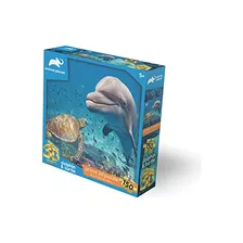 Prime3d Animal Planet Dolphin & Turtle Discovery 3d Jigsaw L