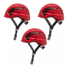 Kit 3 Capacete Focus Classe A Tipo 3 Montana Escalada Alpini