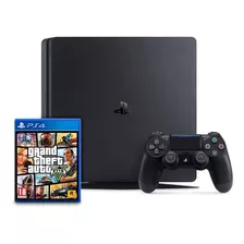 Play Station 4 Slim + Gta V