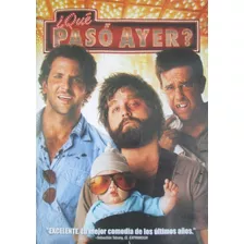 Dvd Que Paso Ayer - Bradley Cooper, Ed Helms,