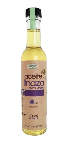 Aceite De Linaza Extra Virgen 235g Enature