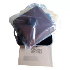 Cacerola Cuadrada 26 Cm Marrón Cucina Donna