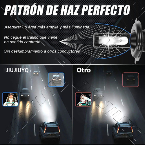 Kit Faros Luz Led H4 14000lm Para Chevrolet Haz Alta/baja Foto 2