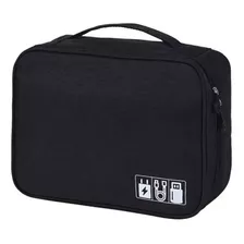 Bolsa Organizador Cable Protector De Almacenamiento Producto Color Black