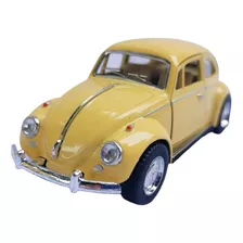 Carrinho De Ferro Miniatura Colecionável Fusca Escala 1:32