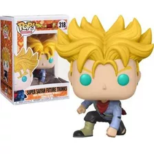 Boneco Funko Pop Future Trunks Super Saiyan 318 - 10 Cm