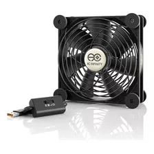 Ac Infinity Multifan S3 Silencioso Ventilador Usb De 120 Mm