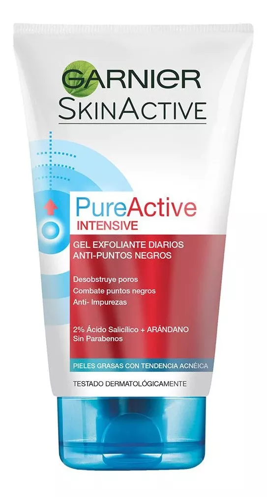 Exfoliante Facial Anti Puntosnegros Pureactive Garnier 150ml