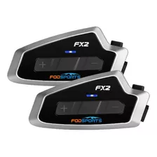 Intercomunicador Fx2 Fodsports Para Moto X2 Dual