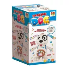 Brinquedo Musical Dancing Dog Mexe Dança Luz E Som Dm Toys