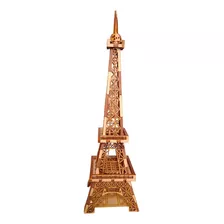 Torre Eiffel Madera 3d