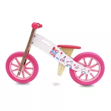 Bicicleta Infantil De Madeira Aro 12 - Unicórnio