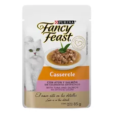 Sobre Comida Gato Purina Fancy Feast Atún Y Salmón 85gr